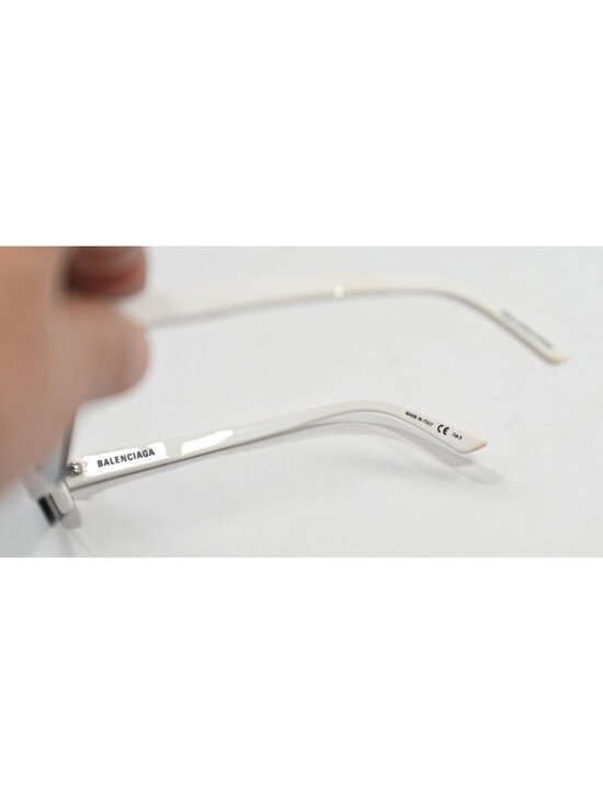 Balenciaga Sunglasses BB0003S in White Silver main image 6